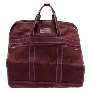 Oscar De La Renta Travel garment bag hanging folding luggage coats jackets dress